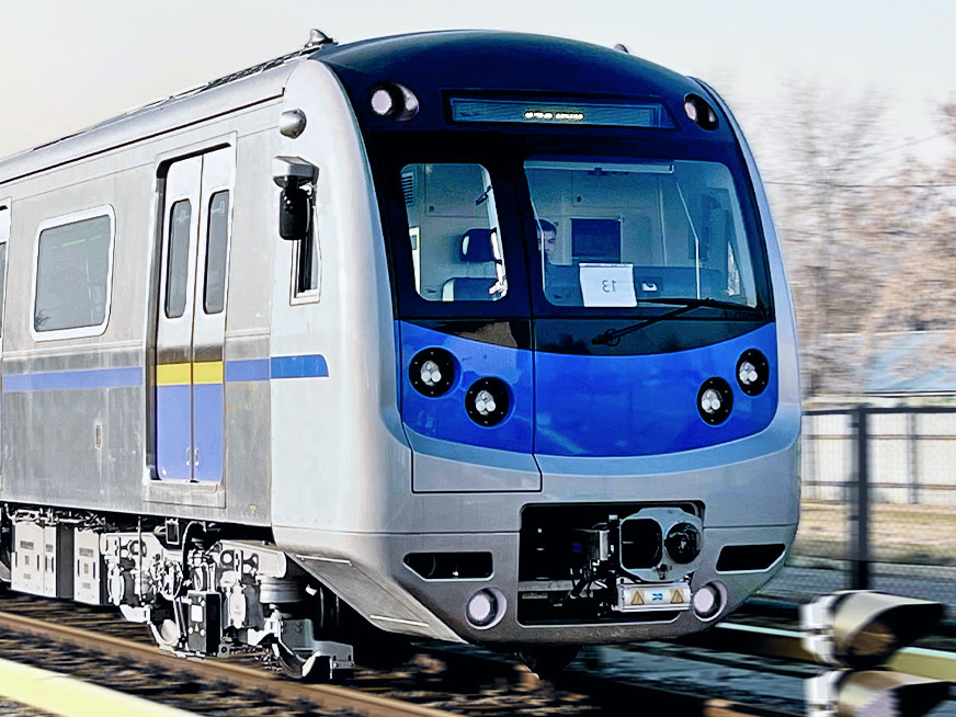 Kazakhstan Almaty Metro Line 1 signaling